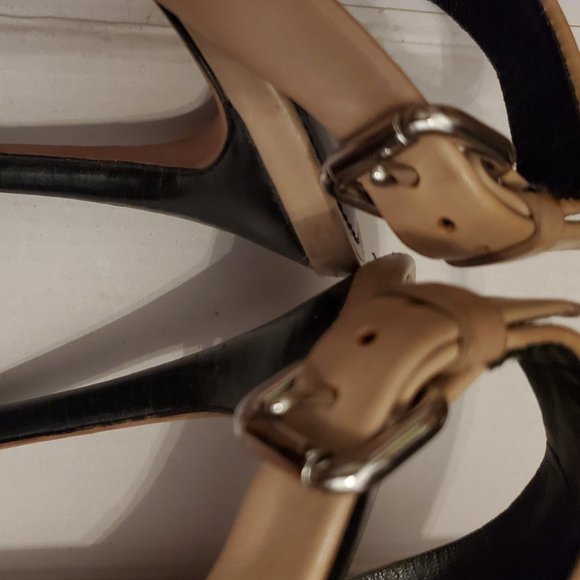 COACH Open Toe Strappy Heels - Size 7.5 - Picture 9 of 10